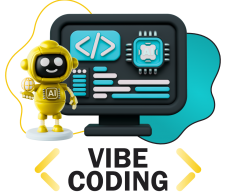 Vibe Coding & AI-инжиниринг - КИБЕРшкола программирования для детей, компьютерные курсы для школьников, начинающих и подростков - KIBERone г. Ногинск