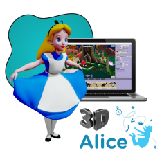 Alice 3d - КИБЕРшкола программирования для детей, компьютерные курсы для школьников, начинающих и подростков - KIBERone г. Ногинск