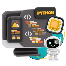 Мой первый сайт с мозгами: Python + AI - КИБЕРшкола программирования для детей, компьютерные курсы для школьников, начинающих и подростков - KIBERone г. Ногинск
