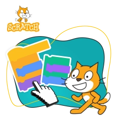 Scratch. Продвинутый уровень – создаём игры, как маленькие разработчики! - КИБЕРшкола программирования для детей, компьютерные курсы для школьников, начинающих и подростков - KIBERone г. Ногинск