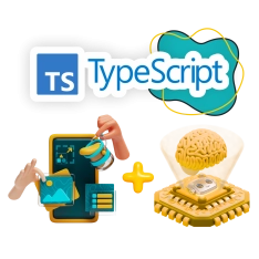 TypeScript + AI: создаём умные веб-приложения - КИБЕРшкола программирования для детей, компьютерные курсы для школьников, начинающих и подростков - KIBERone г. Ногинск