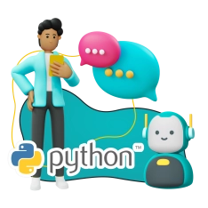Умный чат-бот на Python на Telegram - КИБЕРшкола программирования для детей, компьютерные курсы для школьников, начинающих и подростков - KIBERone г. Ногинск