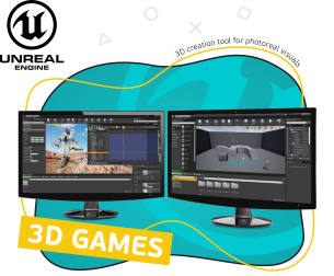 Unreal Engine 4. Игровой движок - Школа программирования для детей, компьютерные курсы для школьников, начинающих и подростков - KIBERone г. Ногинск